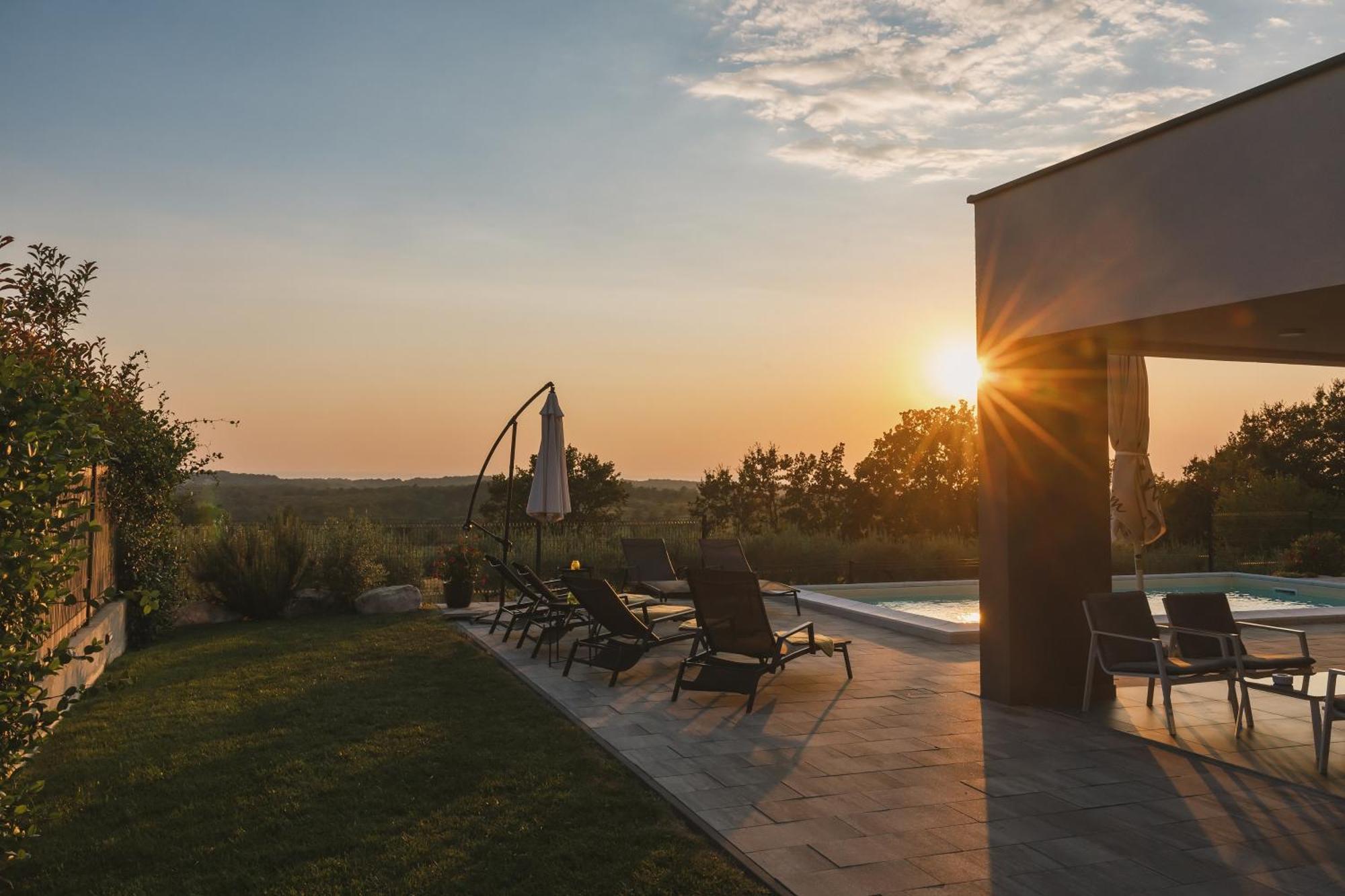Villa Boiky - Private Pool And Amazing Sea View, Istria Materada Exterior foto